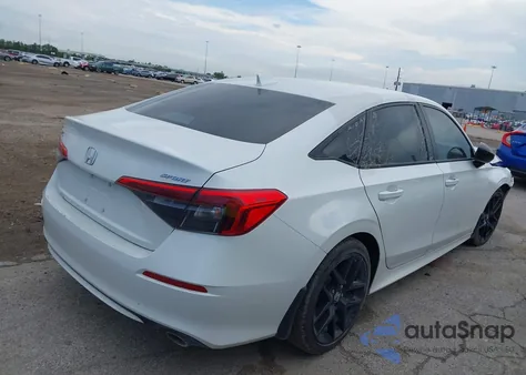 2023 Honda Civic Sport из США, поврежденный, VIN 2HGFE2F50PH561882